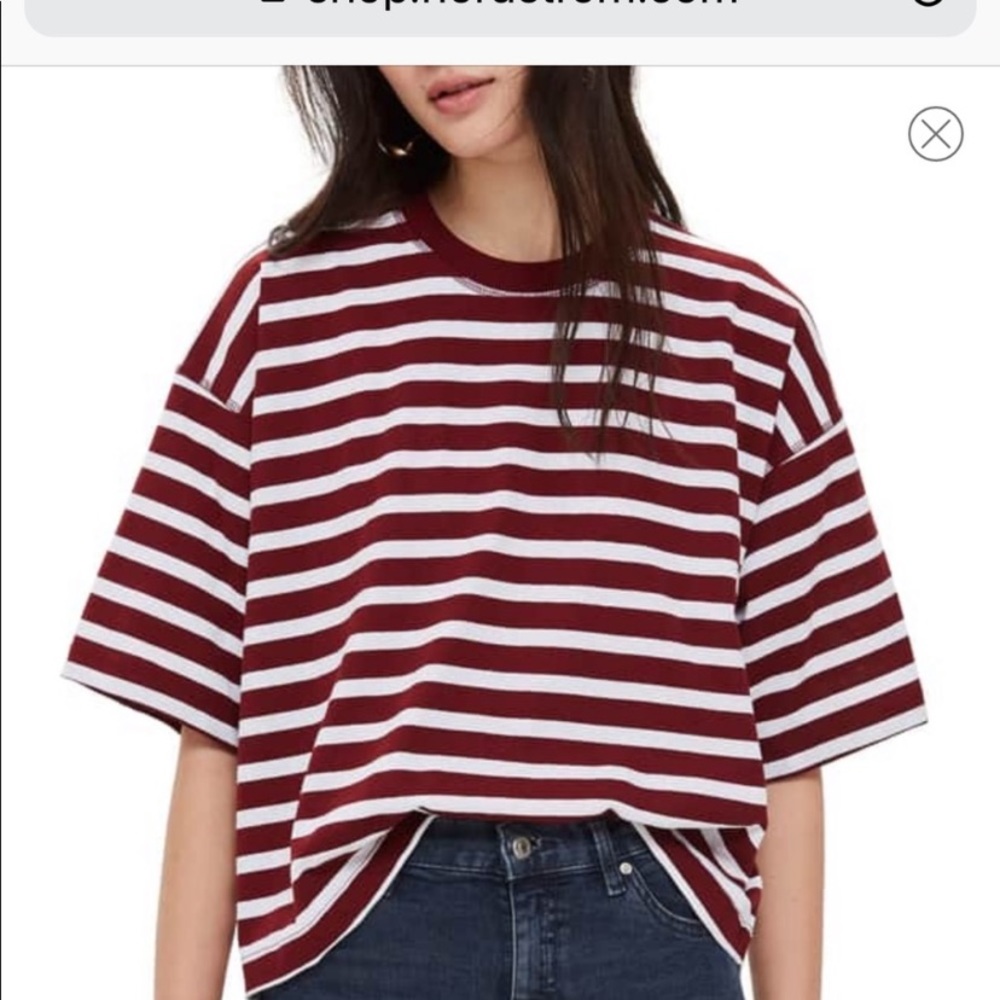 Top Shop Striped Tee